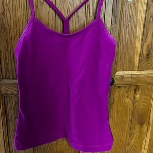 Lululemon power y tank. Hot pink